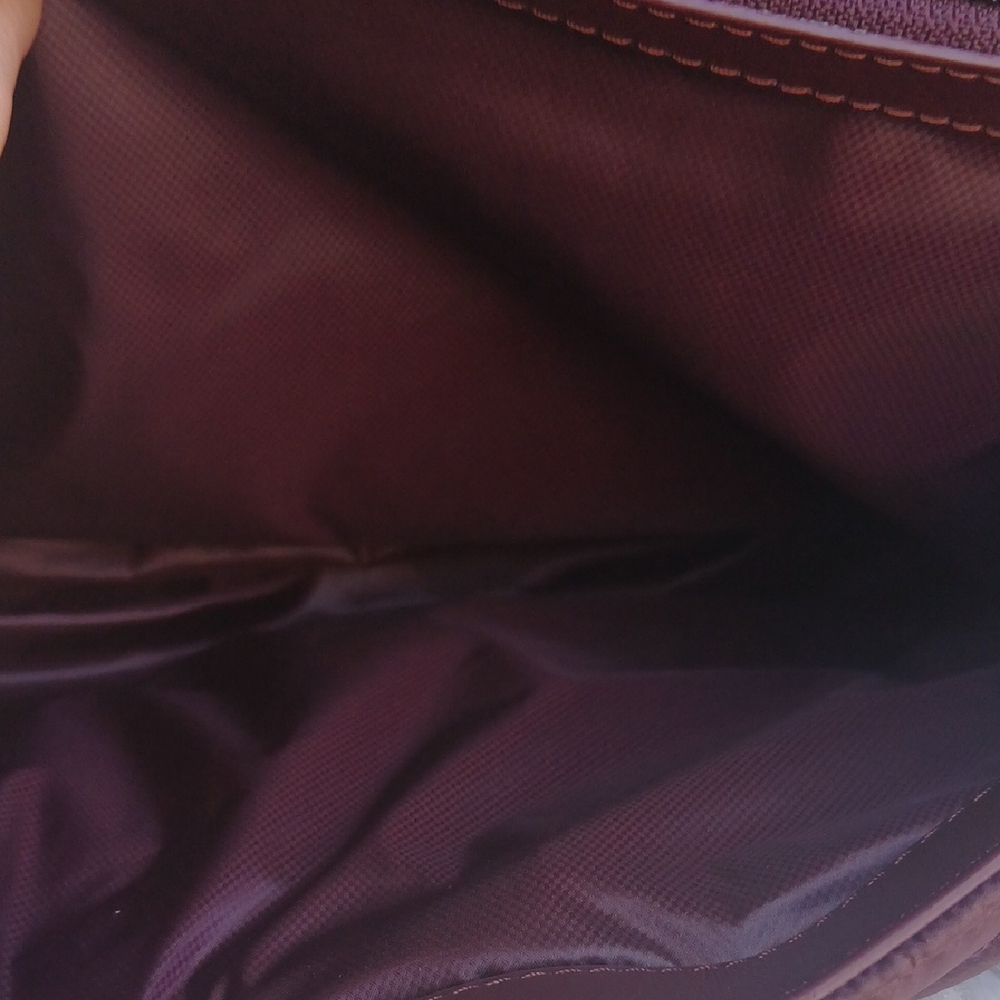 Rebecca Minkoff NWOT Edie Flap Puffer Luxury Purple and Gold Shoulder Bag - Picture 8 of 14